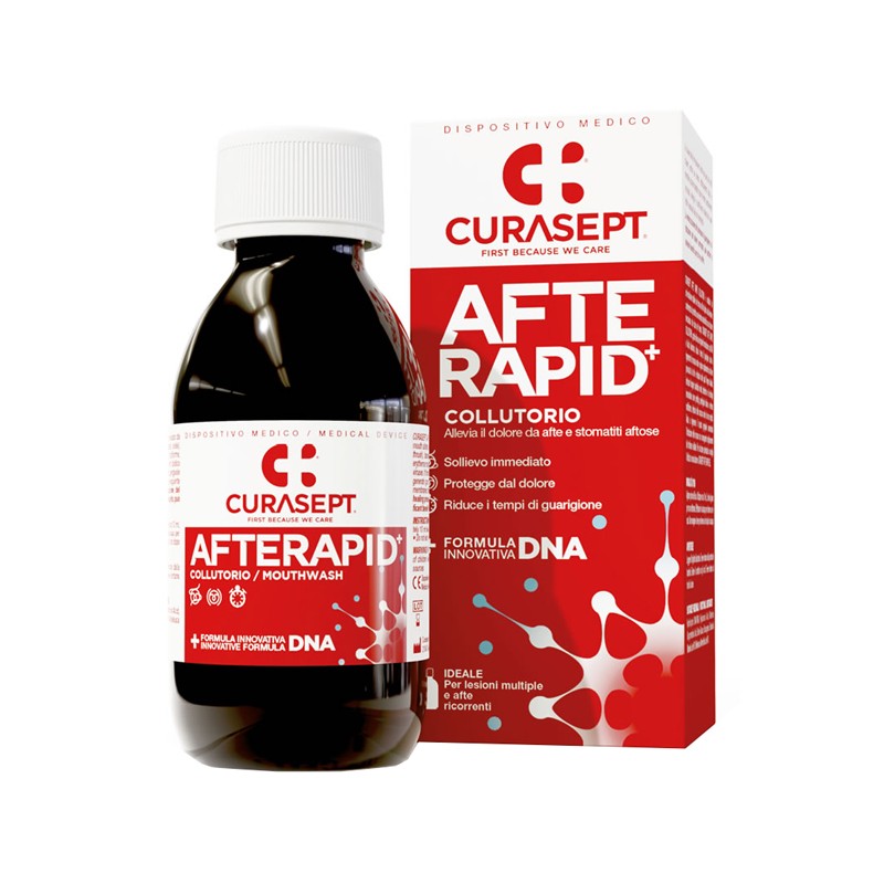 Curasept Collutorio Afte Rapid Dna 125 Ml