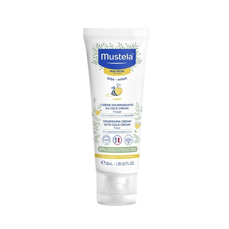 Lab. Expanscience Italia Mustela Crema Viso Nutriente Cold Cream 40 Ml 2020