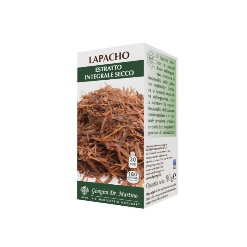 Dr. Giorgini Ser-vis Lapacho Estratto Integrale Secco 90 G 180 Pastiglie