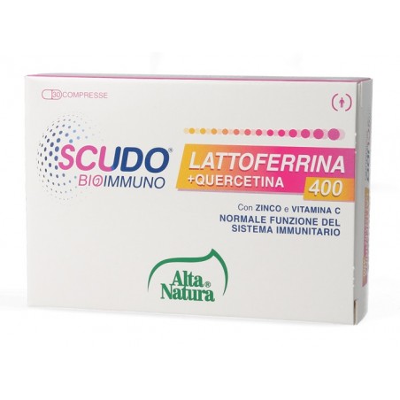 Alta Natura-inalme Scudo Lattoferrina + Quercetina 400 30 Compresse