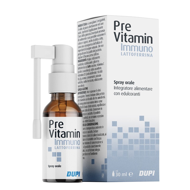 Dupi Italia Previtamin Immuno Lattoferrina 30 Ml