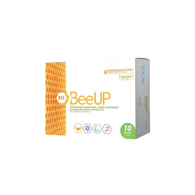 To. C. A. S. Beeup Pappa Reale Propoli R Multivitaminico 10 Fialoidi Da 10 Ml