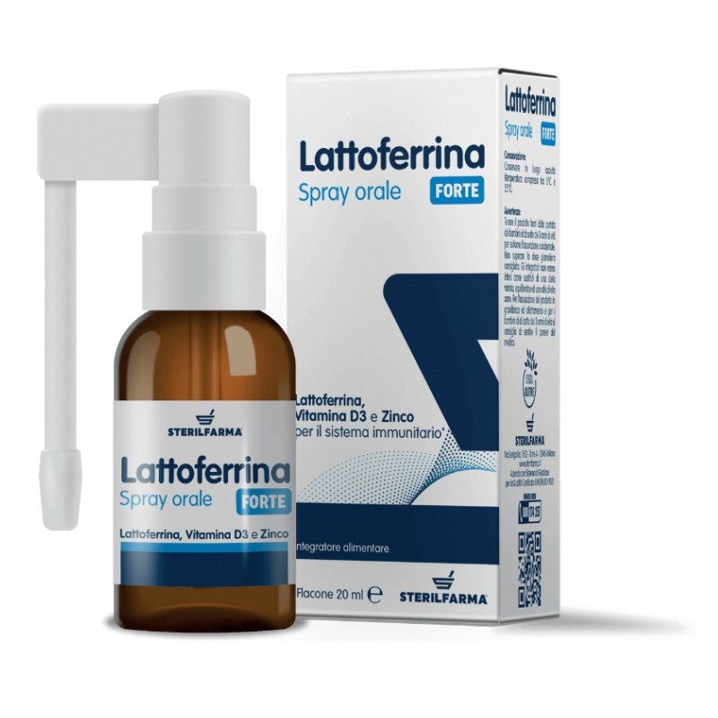 Sterilfarma Lattoferrina Forte Spray Orale 20 Ml