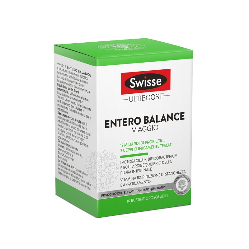 Health And Happiness It. Swisse Entero Balance Viaggio 10 Bustine