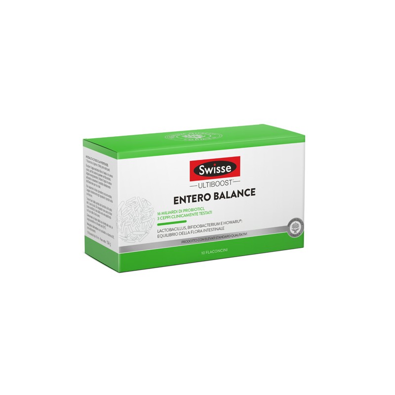 Health And Happiness It. Swisse Entero Balance Liquido 10 Flaconcini