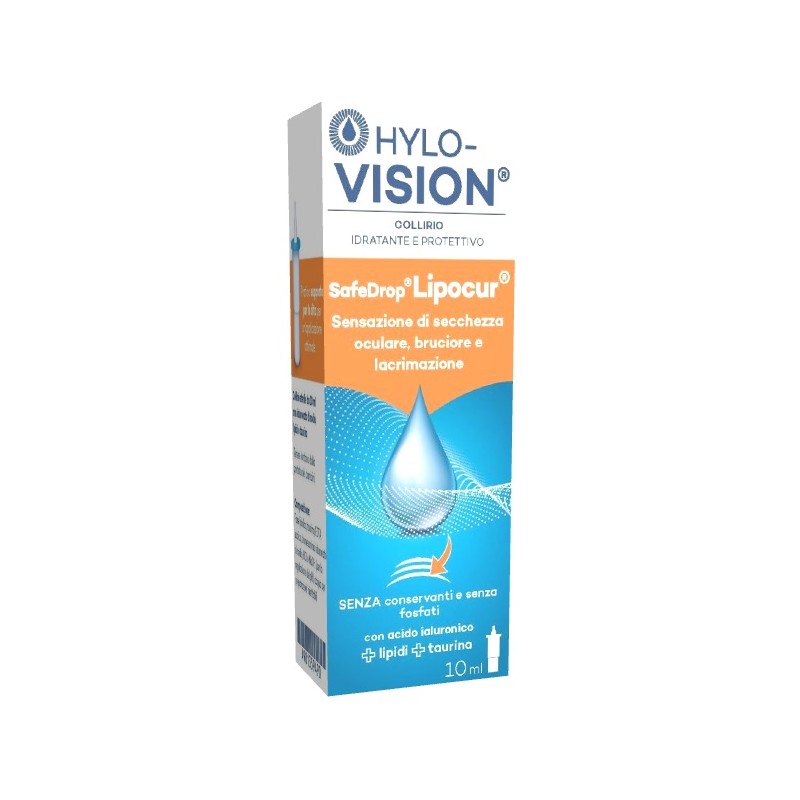 Omnivision Italia Hylovision Safe Drop Lipocur Collirio 10 Ml