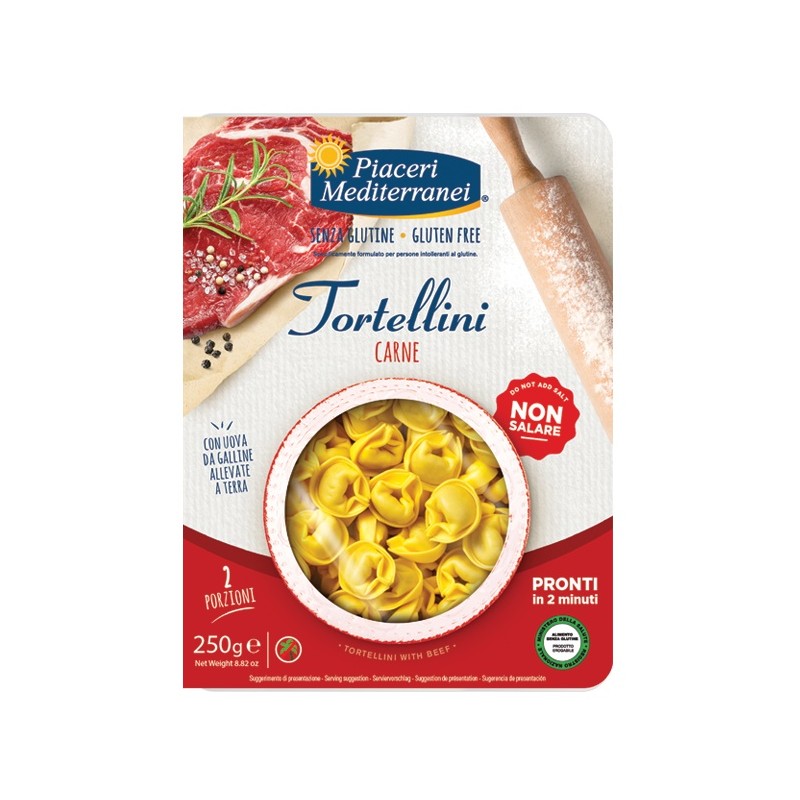 Eurospital Piaceri Mediterranei Tortellini Carne 250 G