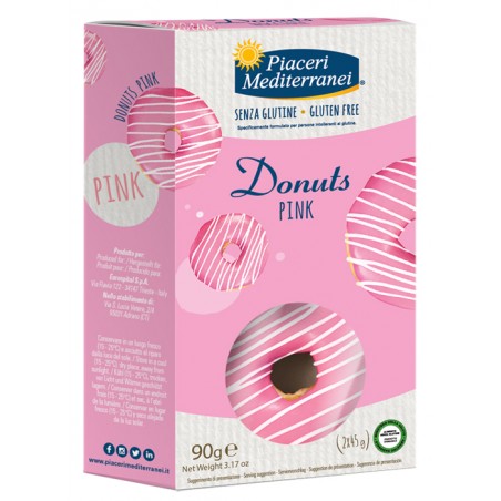 Eurospital Piaceri Mediterranei Donuts Pink 90 G