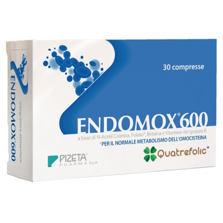 Pizeta Pharma Endomox 600 30 Compresse