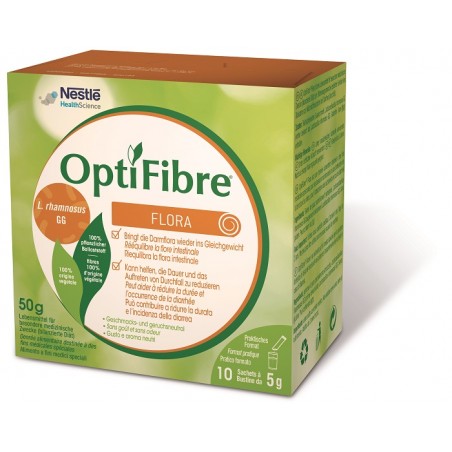 Nestle' It. Optifibre Flora 10 Bustine 5 G