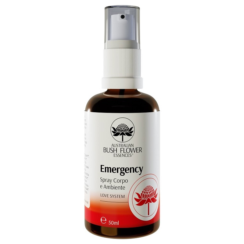 Bush Biotherapies Pty Australian Bush Flower Essences Emergency Vaporizzatore 50 Ml