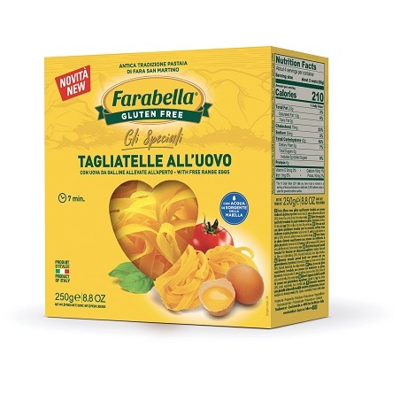 Bioalimenta Farabella Tagliatelle All'uovo 250 G