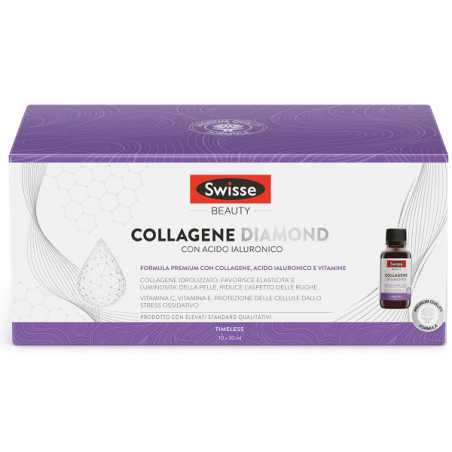 Health And Happiness It. Swisse Collagene Diamond 10 Flaconcini Da 30 Ml