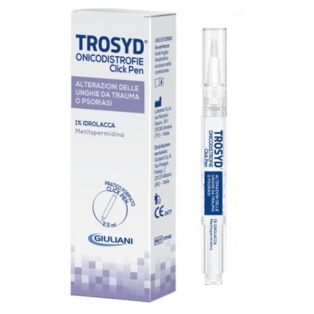 Trosyd Onicodistrofie Click Pen per il trattamento delle alterazioni ungueali 2,5 ml