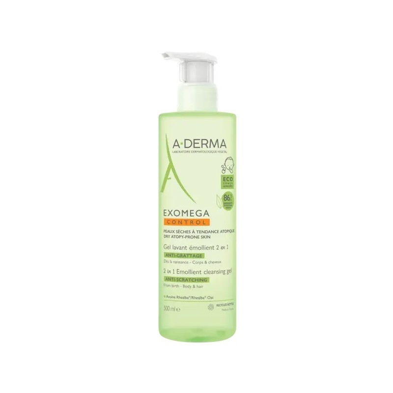 Aderma Exomega Control Gel Lavant 2in1 500 Ml