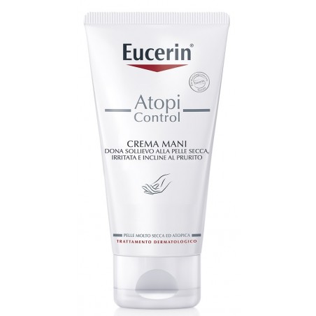 tubetto 75 ml crema mani atopi control eucerin