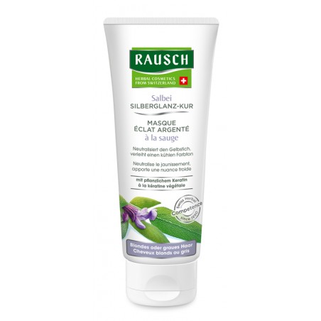 Rausch Ag Kreuzlingen Rausch Maschera Curativa Lucentezza Argentea Alla Salvia 100 Ml