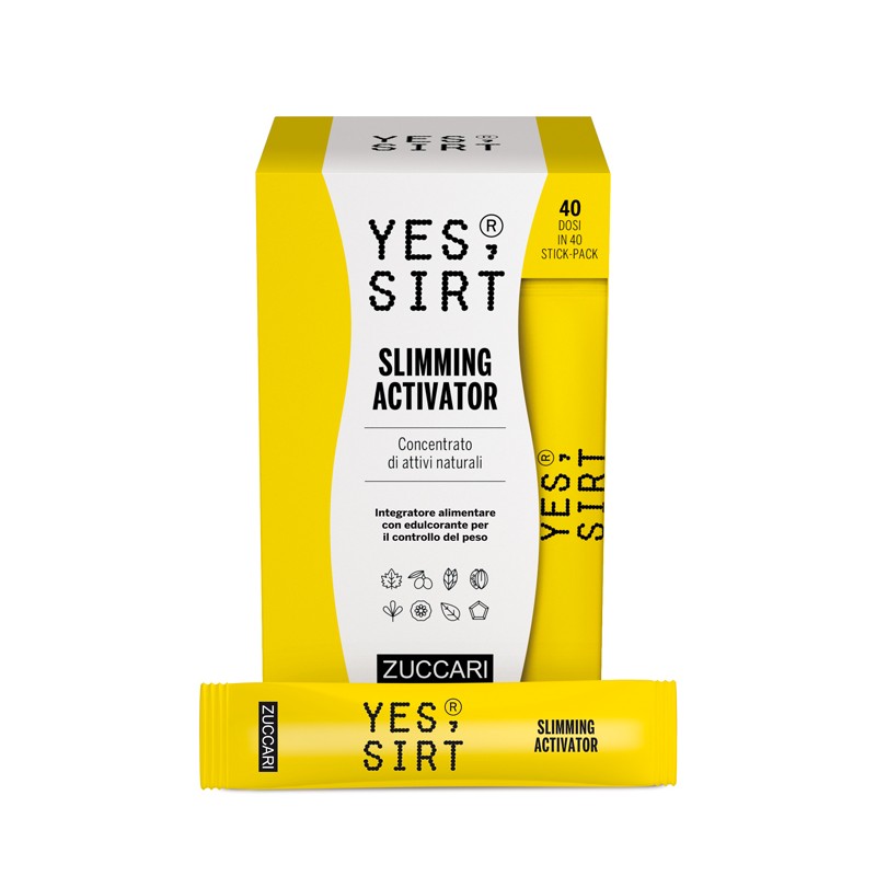 Zuccari Yes Sirt Slimming Activator 40 Stickpack Da 2,5 G