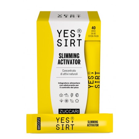 Zuccari Yes Sirt Slimming Activator 40 Stickpack Da 2,5 G