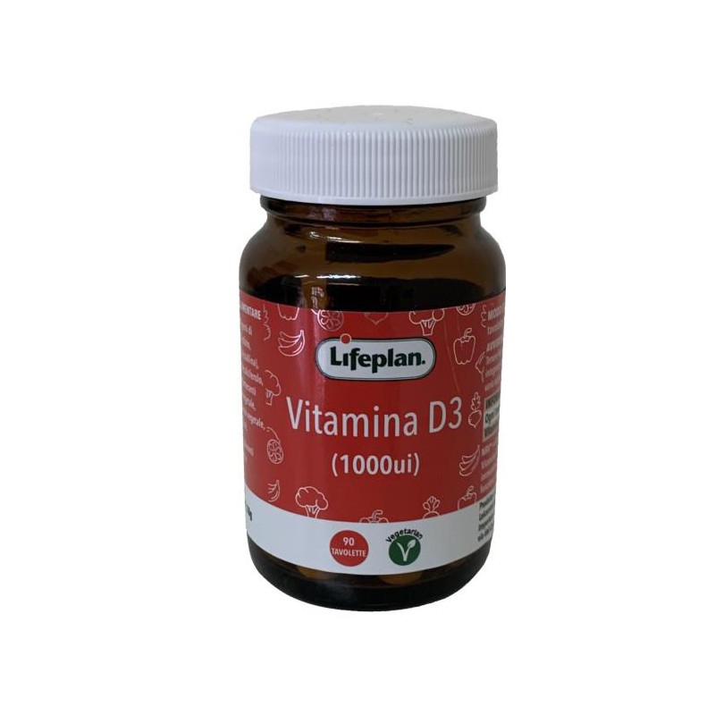 Lifeplan Products Vitamina D3 1000ui 90 Compresse