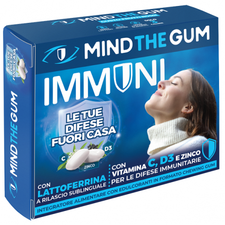 Dante Medical Solution Mind The Gum Immuni Con Lattoferrina 18 Gomme Confettate Senza Zucchero