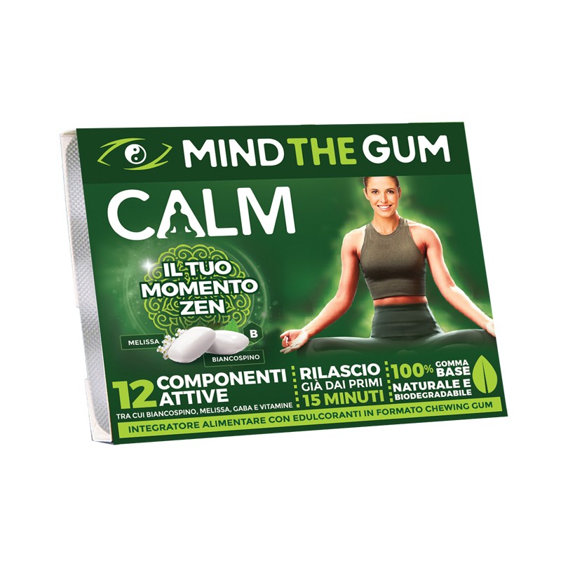 Dante Medical Solutions Mind The Gum Calm 18 Gomme Senza Zucchero