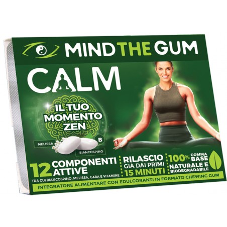 Dante Medical Solutions Mind The Gum Calm 18 Gomme Senza Zucchero