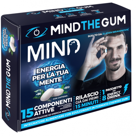 Dante Medical Solution Mind The Gum Mind 18 Gomme Senza Zucchero