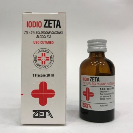 Iodio Zeta 7%/5% Soluzione Cutanea 20 ml