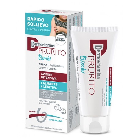 Pasquali Dermovitamina Prurito Bimbi Crema Azione Intensiva Calmante E Lenitiva 30 Ml