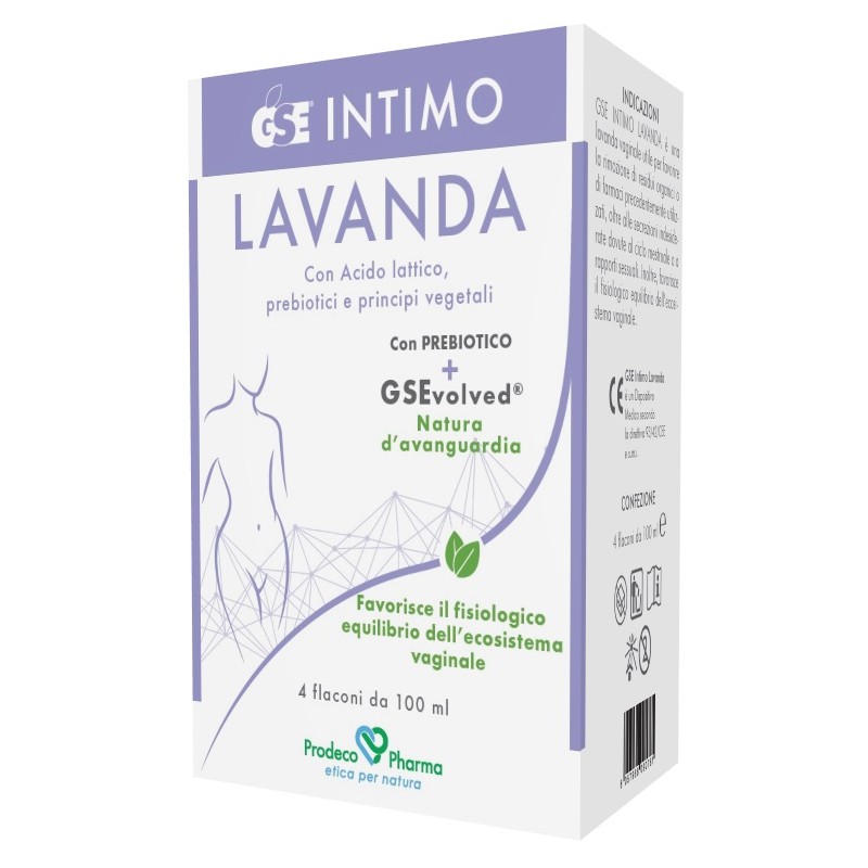 Prodeco Pharma Gse Intimo Lavanda 4 Flaconi Da 100 Ml