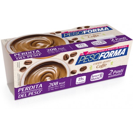 Nutrition & Sante' Italia Pesoforma Coppa Caffe' 2 X 210 G