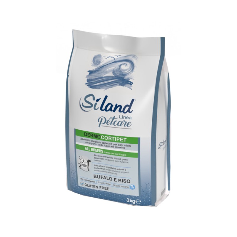 Aurora Biofarma Siland Mangime Secco Dermocortipet All Breeds 3 Kg