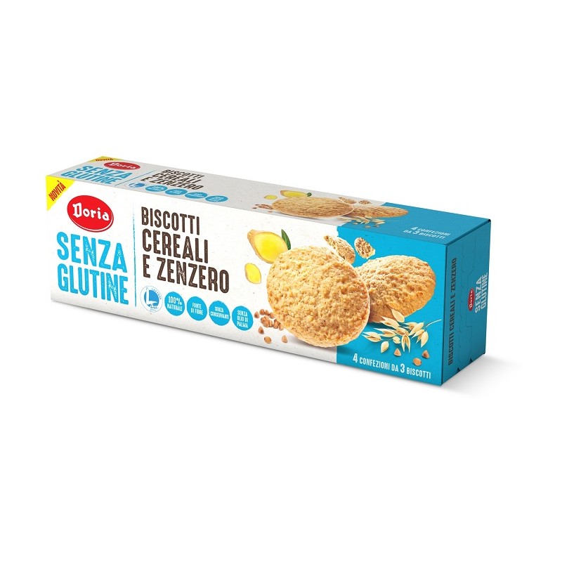 Alpipan Doria Biscotti Cereali-zenzero 4x37,5 G