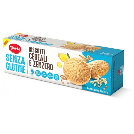 Alpipan Doria Biscotti Cereali-zenzero 4x37,5 G