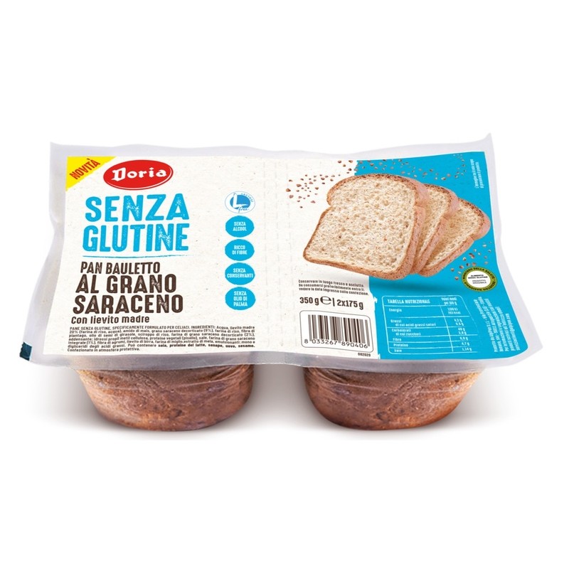 Alpipan Doria Pan Bauletto Grano Saraceno 2x175 G