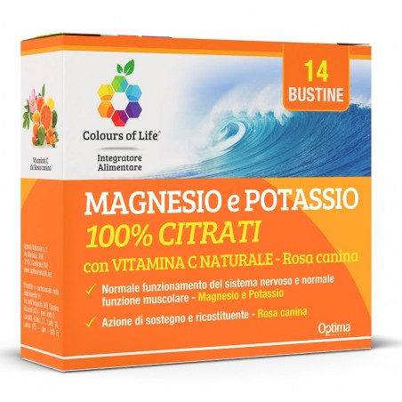 Optima Naturals Magnesio Potassio Vit C 14 Bustine