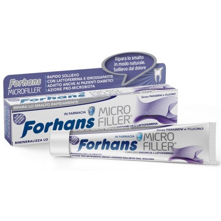 Uragme Forhans Dentifricio Microfiller Protezione Smalto 75 Ml