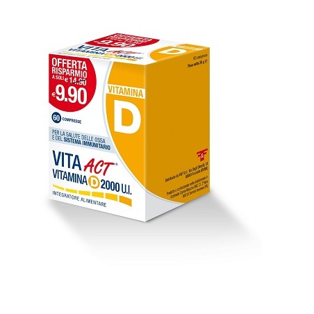 Vitamina D Act 2000ui 60 Compresse