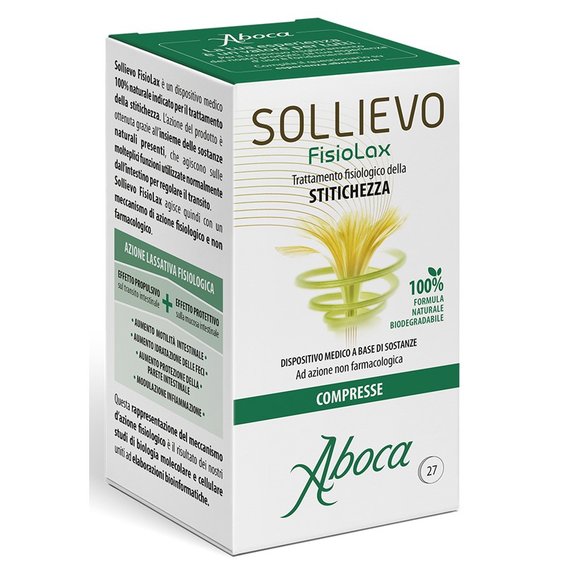 flacone 27 compresse sollievo aboca