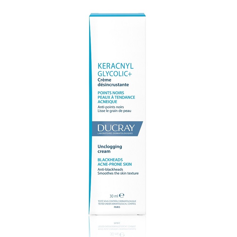 Ducray Keracnyl Glycolic+crema Purificante 30 Ml