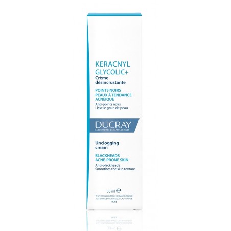 Ducray Keracnyl Glycolic+crema Purificante 30 Ml