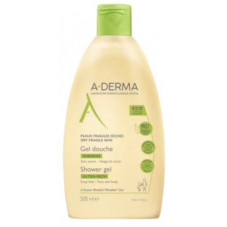 Aderma Les Indispensables Gel Doccia Surgras 500 Ml