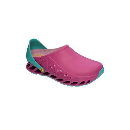 Scholl Shoes Evoflex Tpr U Fucsia/smeraldo 39