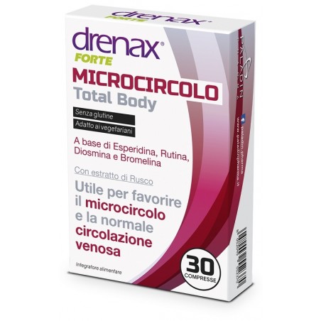 Paladin Pharma Drenax Forte Microcircolo Total Body 30 Compresse