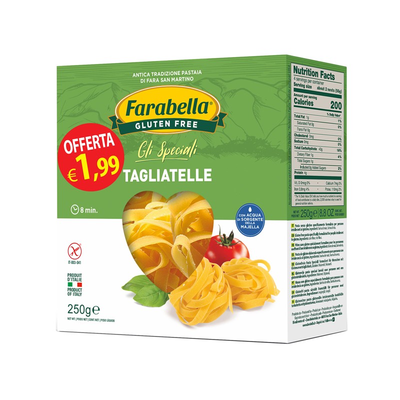 Bioalimenta Farabella Tagliatelle 250g Promo