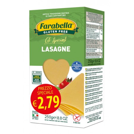 Bioalimenta Farabella Lasagna Promo 250 G X 6 Pezzi