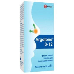 Flacone da 20 Ml con contagocce di Argotone 0-12 della Dompè Farmaceutici