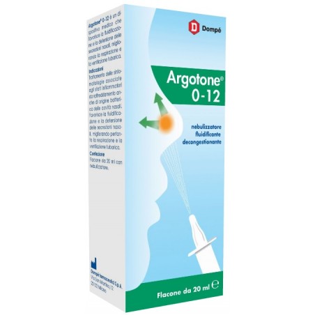 Dompe' Farmaceutici Argotone 0-12 Spray Nasale 20 Ml