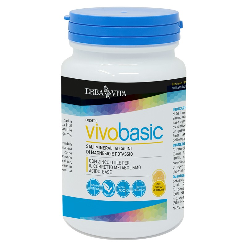 Erba Vita Group Vivobasic Polvere Con Succo Di Limone 200 G